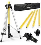 Huepar Laser Level Adapter, Metal 360-Degree Rotating Base for